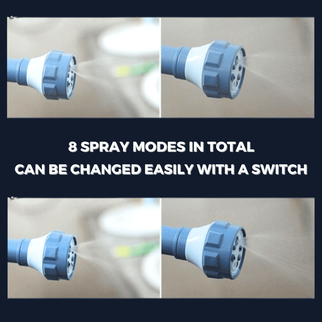 Removable nozzle attachment for pressure spray gun – easy to install and clean.