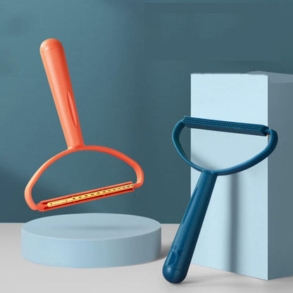 MINI PORTABLE HAIR/ LINT REMOVER | FOR BEDDING, CLOTH, CAR INTERIORS | PACK OF 2 | MULTIPURPOSE