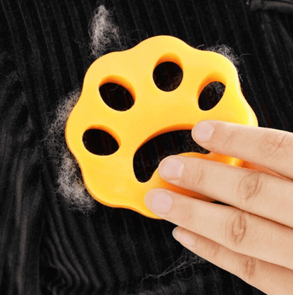 Laundry lint filter mesh bag for washing machines, lightweight and easy-to-clean design.