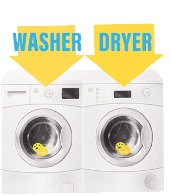 2-in-1 lint remover for washing machine and dryer, reusable mesh filter bag for trapping hair, dust, and fabric fibers.