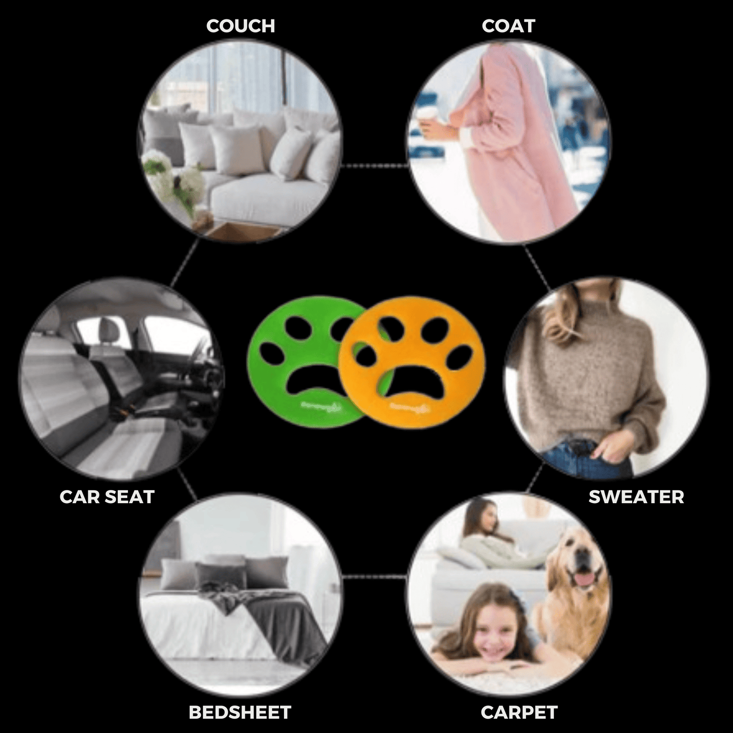 Lint remover for washing machine used for cleaning clothes