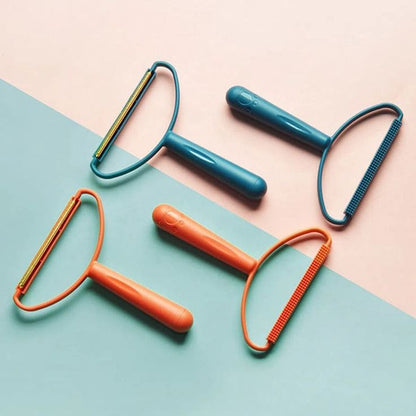 MINI PORTABLE HAIR/ LINT REMOVER | FOR BEDDING, CLOTH, CAR INTERIORS | PACK OF 2 | MULTIPURPOSE