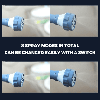 Removable nozzle attachment for pressure spray gun – easy to install and clean.