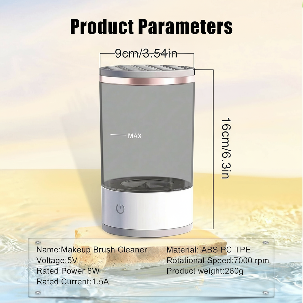 ELECTRIC MAKEUP BRUSH CLEANER