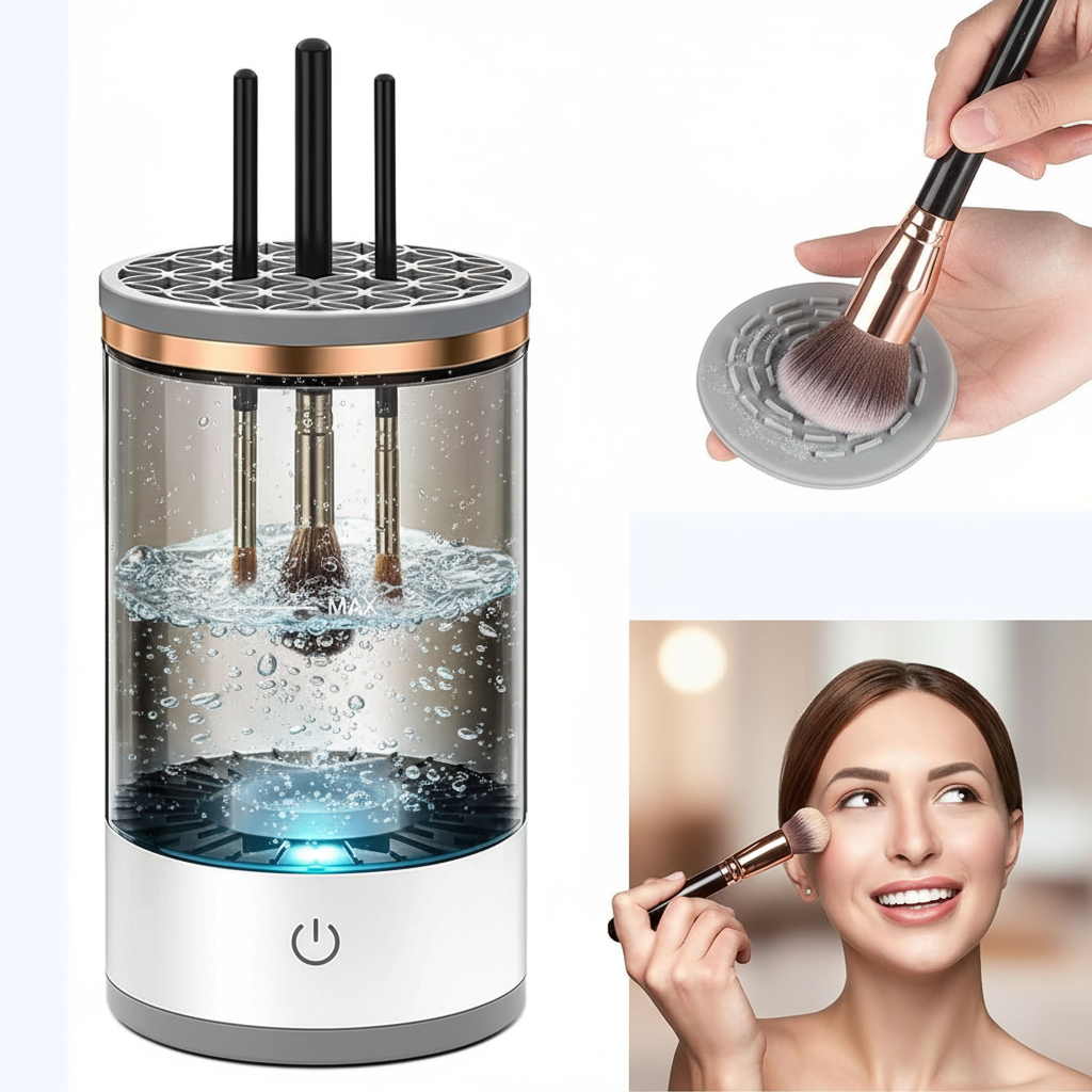 ELECTRIC MAKEUP BRUSH CLEANER
