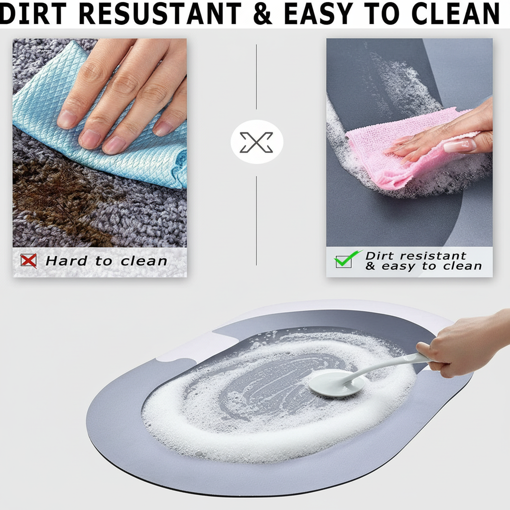 SUPER ABSORBENT BATH FLOOR MAT